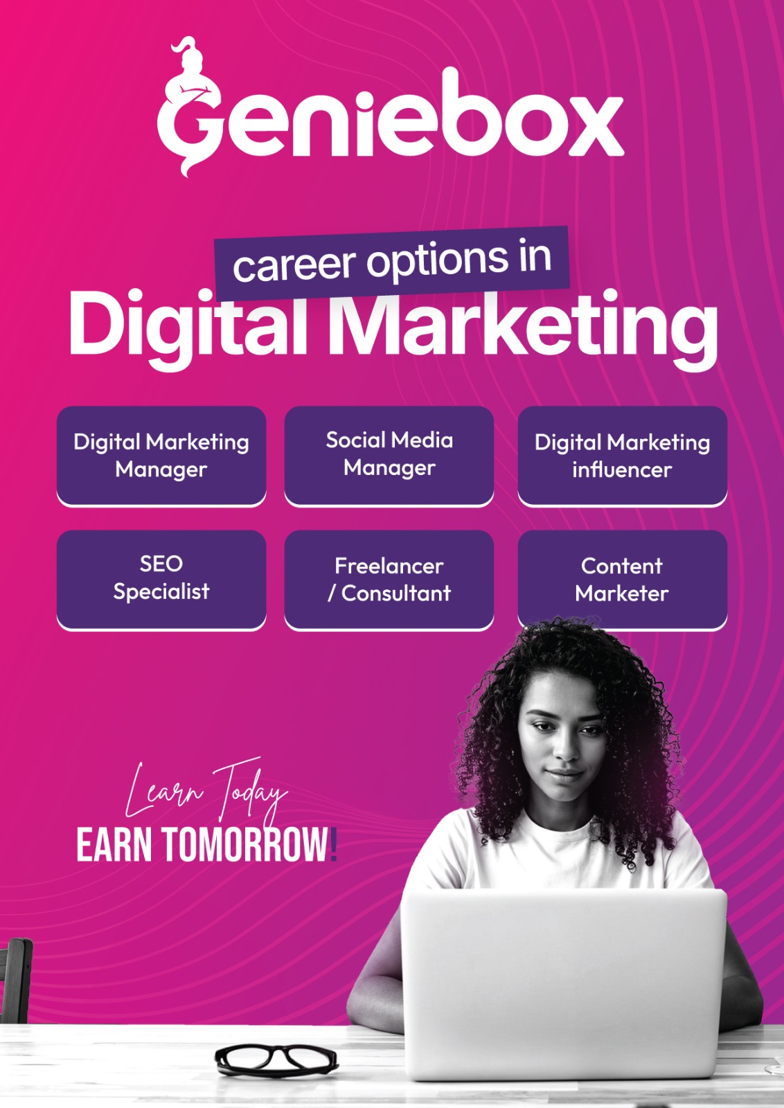 Career options and academy learning at GenieBox